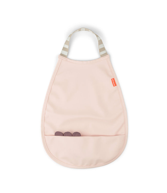 Done by Deer Done by Deer - Pull-over bib Croco Powder