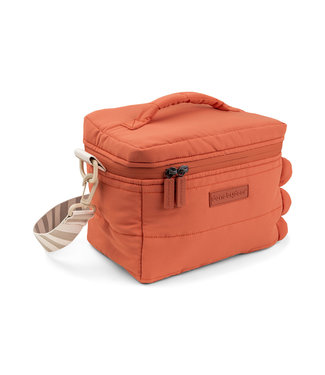 Done by Deer Done by Deer - Quilted insulated bag Croco Papaya