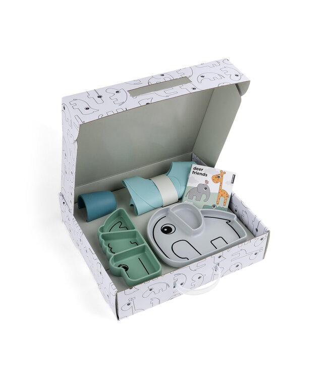 Done by Deer Done by Deer - Tableware goodie box Deer friends Blue Mix