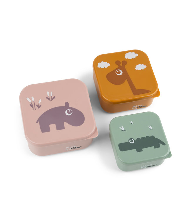 Done by Deer Done by Deer - Snack box set 3 pcs Deer friends Powder Mix