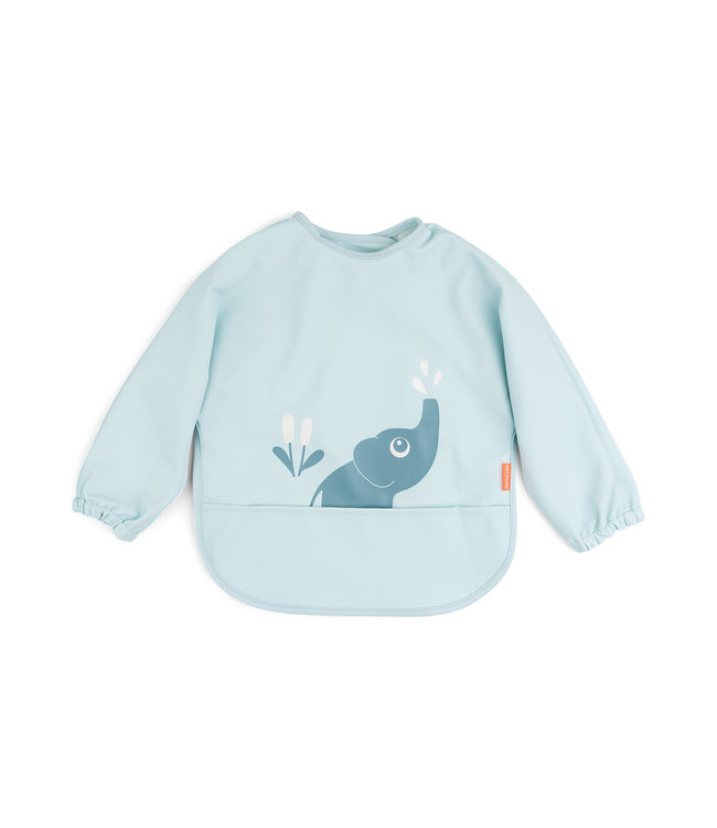 Done by Deer Done by Deer - Sleeved pocket bib Elphee Blue