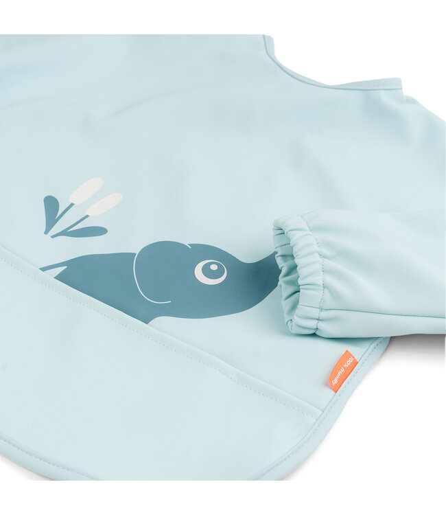 Done by Deer Done by Deer - Sleeved pocket bib Elphee Blue