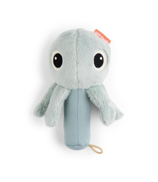 Done by Deer Done by Deer - Sensory rattle mirror Jelly Blue