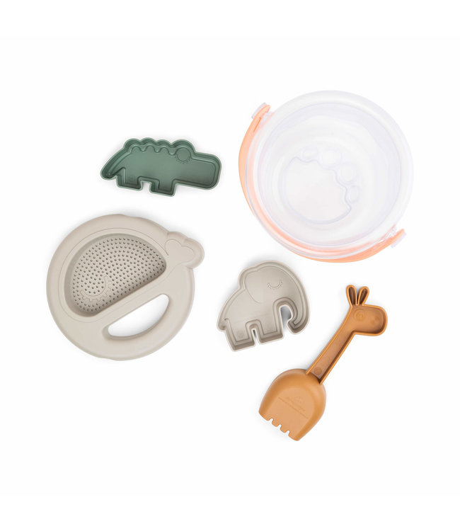 Done by Deer Done by Deer - Sand play set 5 pcs Deer friends Sand mix