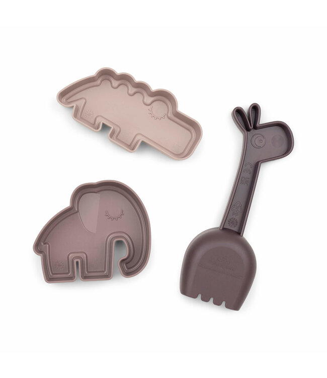 Done by Deer Done by Deer - Sand play set 3 pcs Deer friends Powder