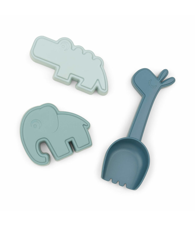 Done by Deer Done by Deer - Sand play set 3 pcs Deer friends Blue