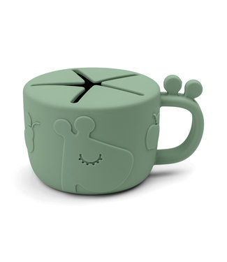 Done by Deer Done by Deer - Peekaboo snack cup Raffi Green