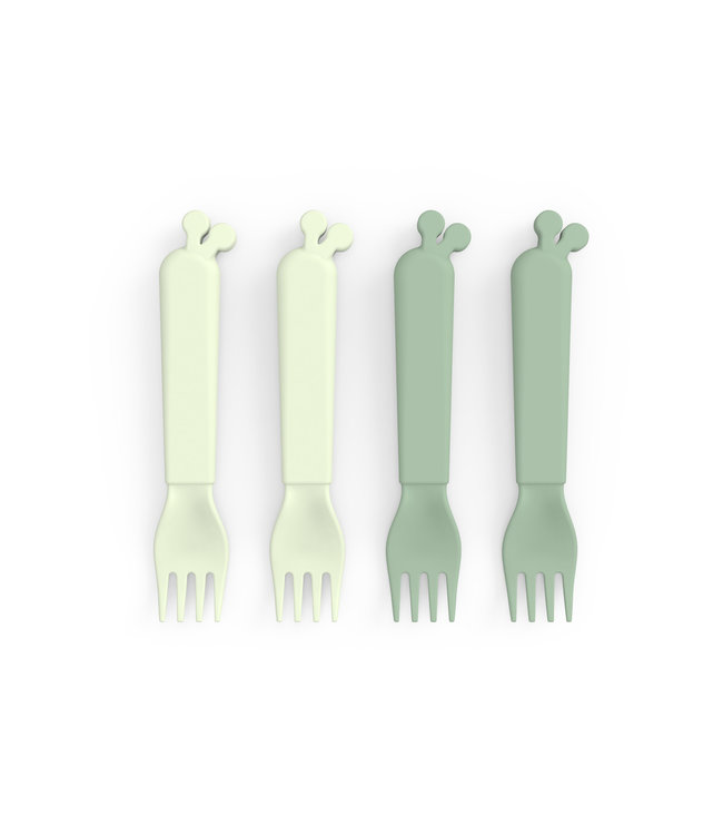 Done by Deer Done by Deer - Kiddish fork 4-pack Raffi Green