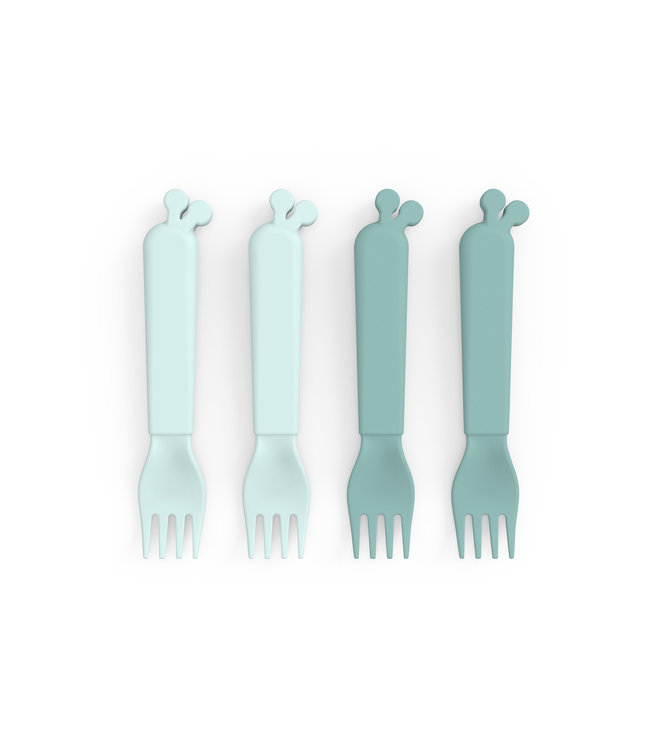 Done by Deer Done by Deer - Kiddish fork 4-pack Raffi Blue