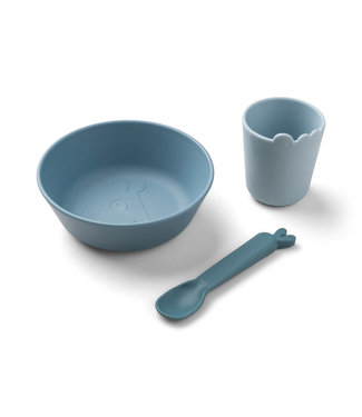 Done by Deer Done by Deer - Kiddish first meal set Blue