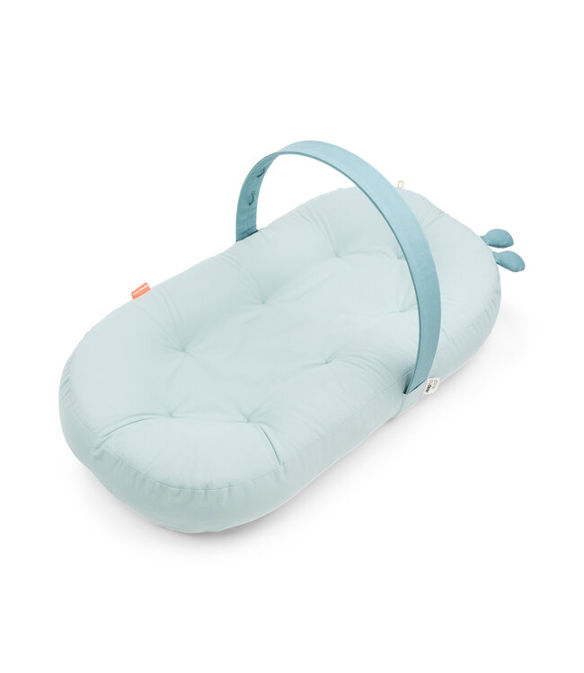 Done by Deer Done by Deer - Cozy lounger w. activity arch Raffi Blue