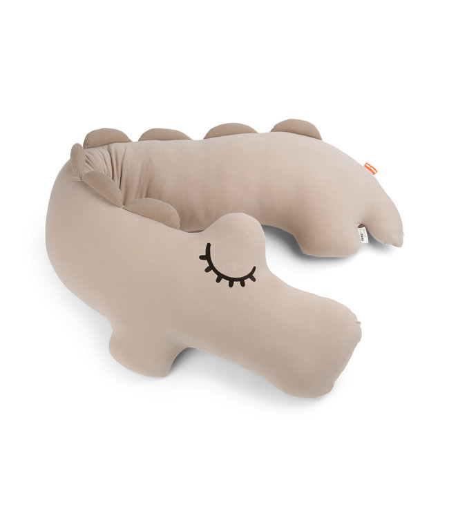 Done by Deer Done by Deer - Comfy body pillow Croco Sand