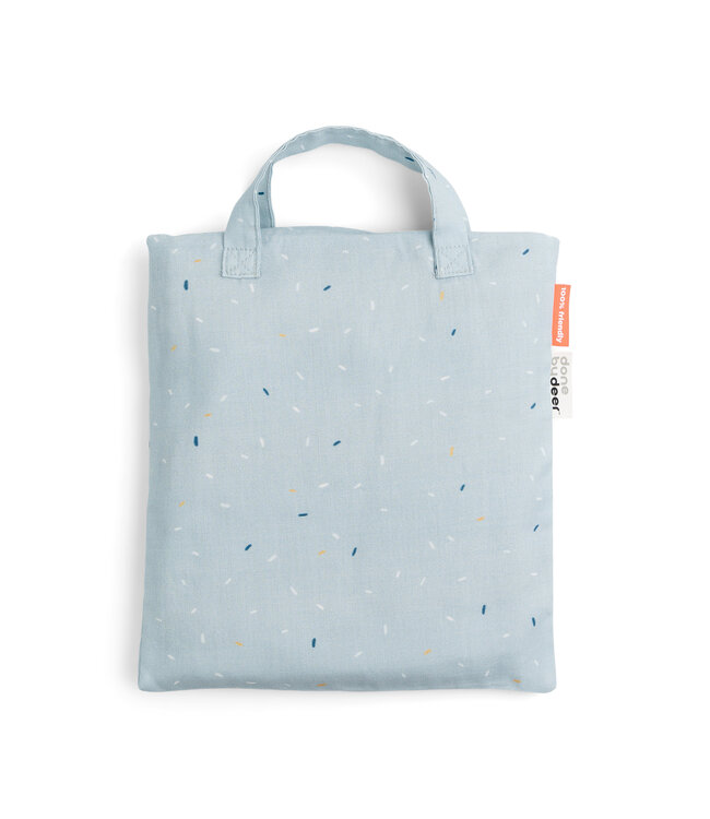 Done by Deer Done by Deer - Bedlinen junior INT GOTS Lalee Blue