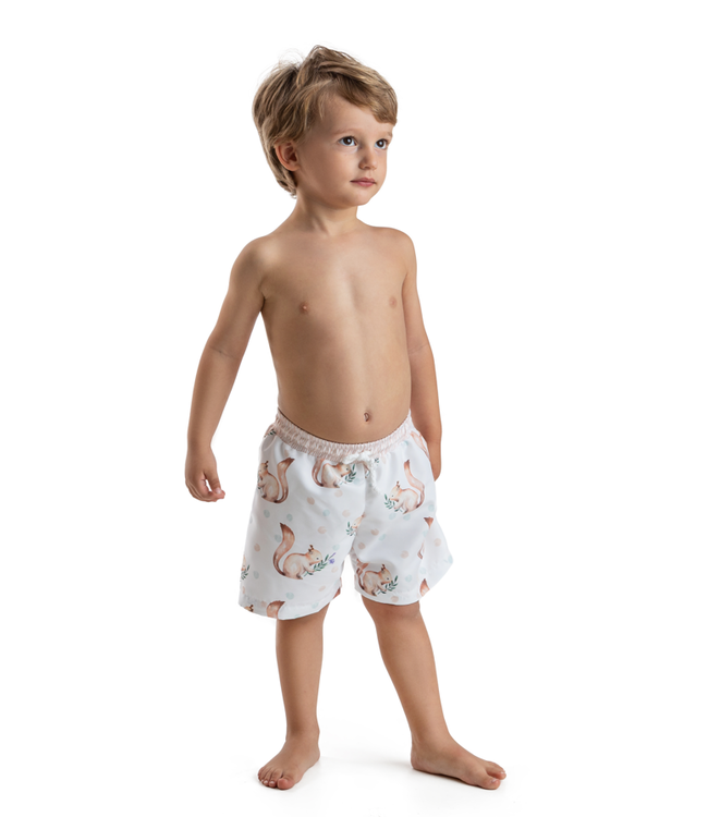 Meia Pata Meia Pata - Zwemshort - Squirrel Salmon