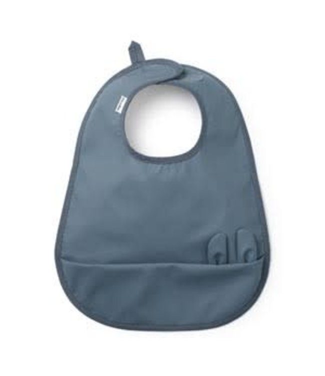 Elodie Elodie Details - Slabbetje met opvangbakje - Tender Blue Bunny