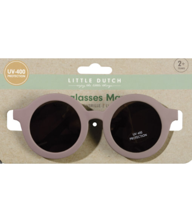 Little Dutch Little Dutch - Kinderzonnebril Rond Mauve