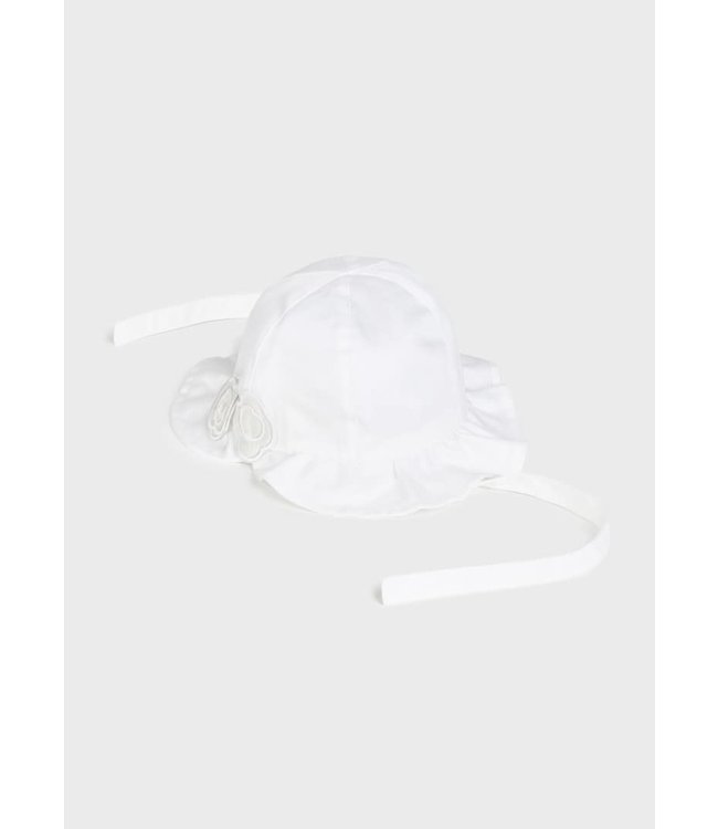 Mayoral Mayoral - Zonnehoedje - Wit Met Bloemen