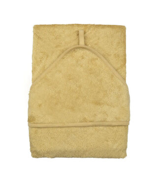 Timboo Timboo - Hooded Towel Xxl (95X95Cm) - Honey Yellow