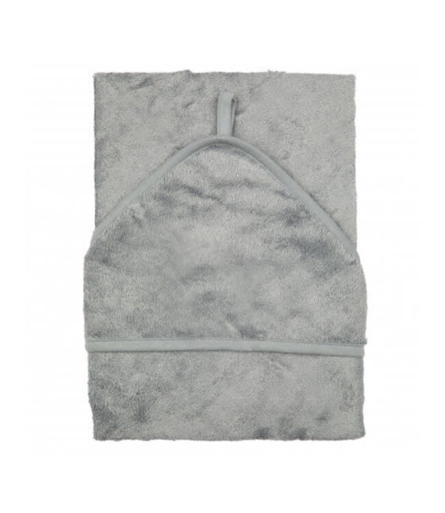 Timboo Timboo - Hooded Towel Xxl (95X95Cm) - Moon Blue