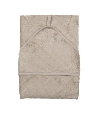 Timboo Timboo - Hooded Towel Xxl (95X95Cm) - Feather Grey