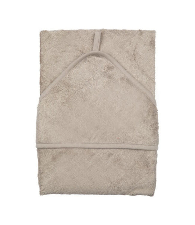 Timboo Timboo - Hooded Towel Xxl (95X95Cm) - Feather Grey