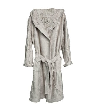 Timboo Timboo - Bath Robe (4-6Y) - Feather Grey