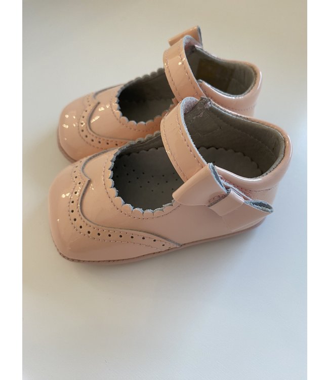 Tricati - Schoentjes - Blindend Roze Met Strikje