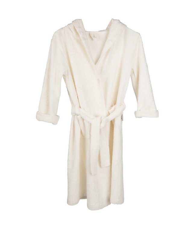 Timboo Timboo - Bath Robe (8-10Y) - Daisy White