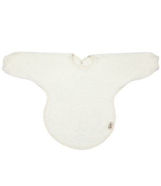 Timboo Timboo - Bib With Sleeves - Daisy White