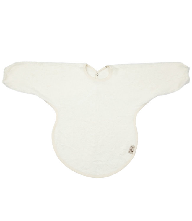 Timboo Timboo - Bib With Sleeves - Daisy White