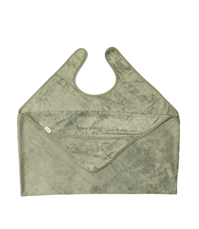 Timboo Timboo - Cuddle Towel Adult/Baby (98X104Cm) - Whisper Green