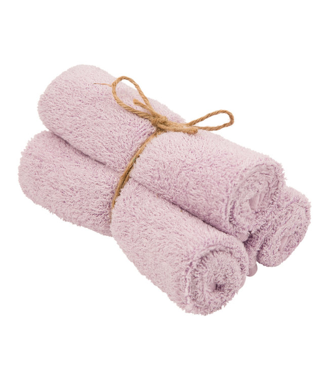 Timboo Timboo - Guest Towel 29,5X50Cm (3 Pcs) 545 - Silky Lilac
