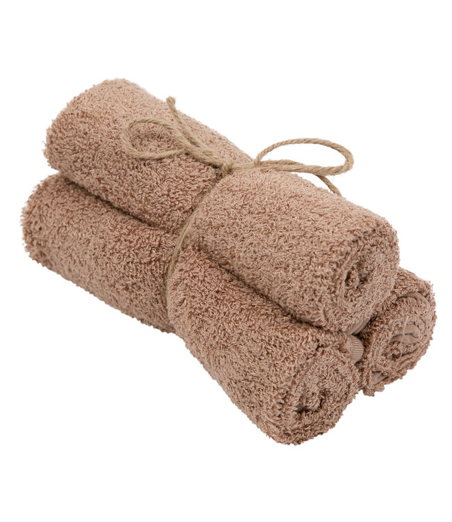 Timboo Timboo - Guest Towel 29.5X50Cm (3 Pcs) - Savannah Sand
