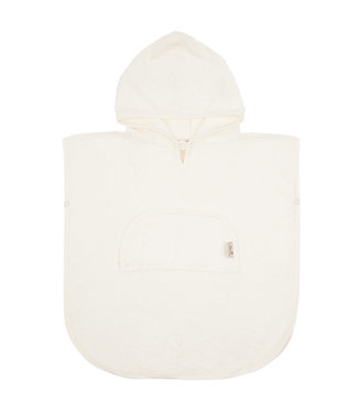Timboo Timboo - Poncho V-Neck (2-4Y) - Daisy White