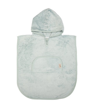 Timboo Timboo - Poncho V-Neck (4-6Y) 529 - Sea Blue