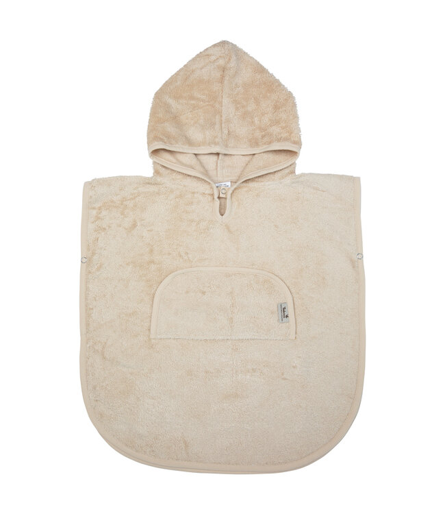 Timboo Timboo - Poncho V-Neck (4-6Y) - Frosted Almond