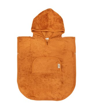 Timboo Timboo - Poncho V-Neck (4-6Y) 535 - Inca Rust