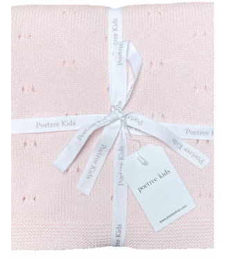 Poetree Kids Poetree Kids - Saint Tropez Wiegdeken 100% Katoen - Poudre