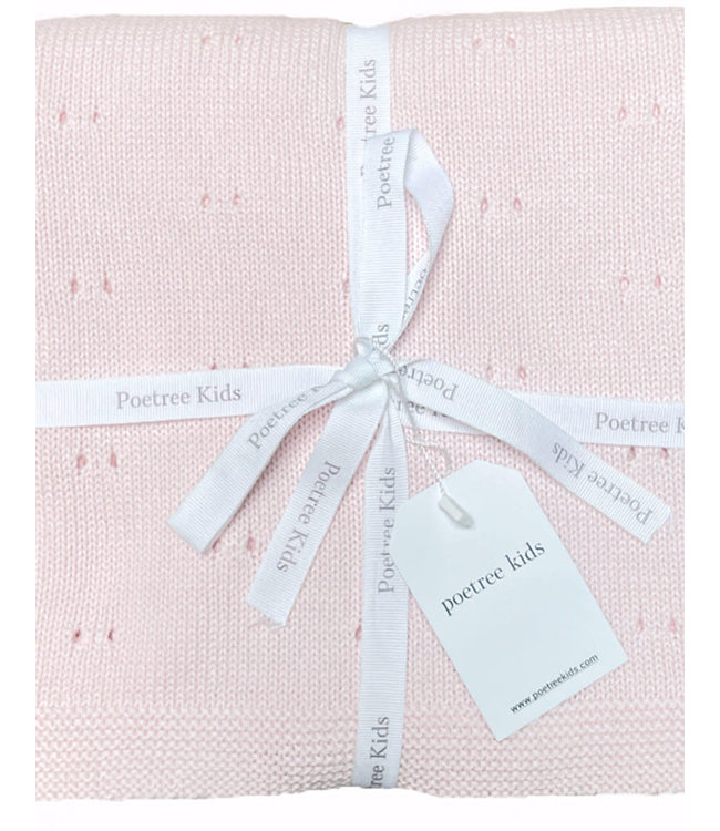 Poetree Kids Poetree Kids - Saint Tropez Wiegdeken 100% Katoen - Poudre