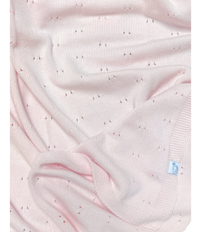 Poetree Kids Poetree Kids - Saint Tropez Wiegdeken 100% Katoen - Poudre