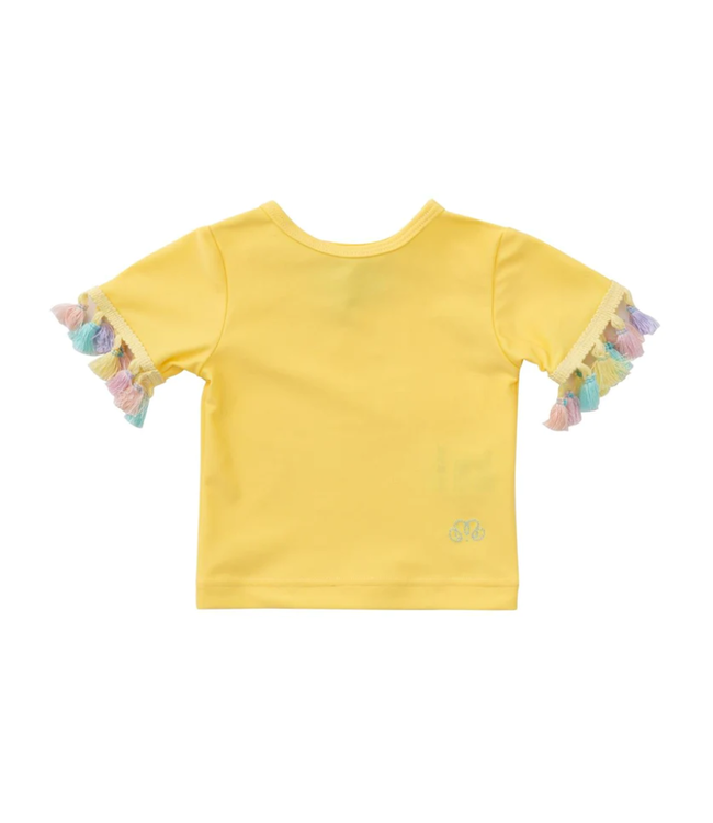 Natini Natini - Swimshirt Ruffle - Light Yellow