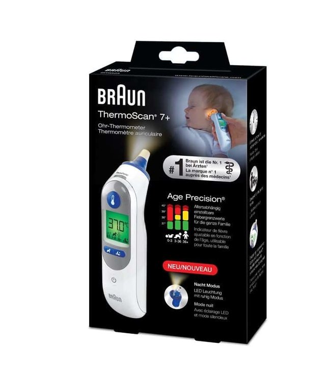 Braun Braun - ThermoScan 7 with Age Precision + Night Mode