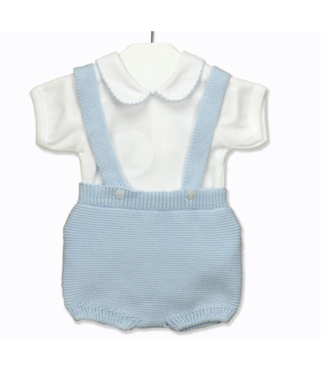 Babidu Babidu - Bloomer ( Zonder romper ) Gehaakt - Blauw