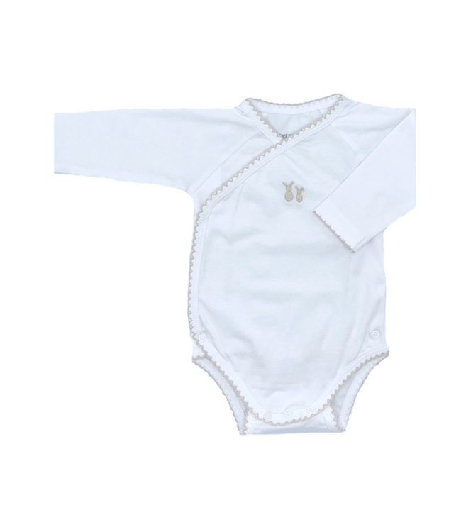 Poetree Kids Poetree Kids - Jules Body Lange Mouw Met Overslag Camel