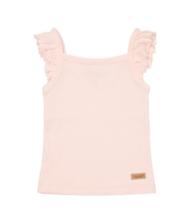 Little Dutch Little Dutch - Singlet met volants Pink