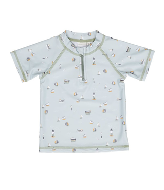 Little Dutch Little Dutch - Zwem T-shirt  Sailors Bay Olive