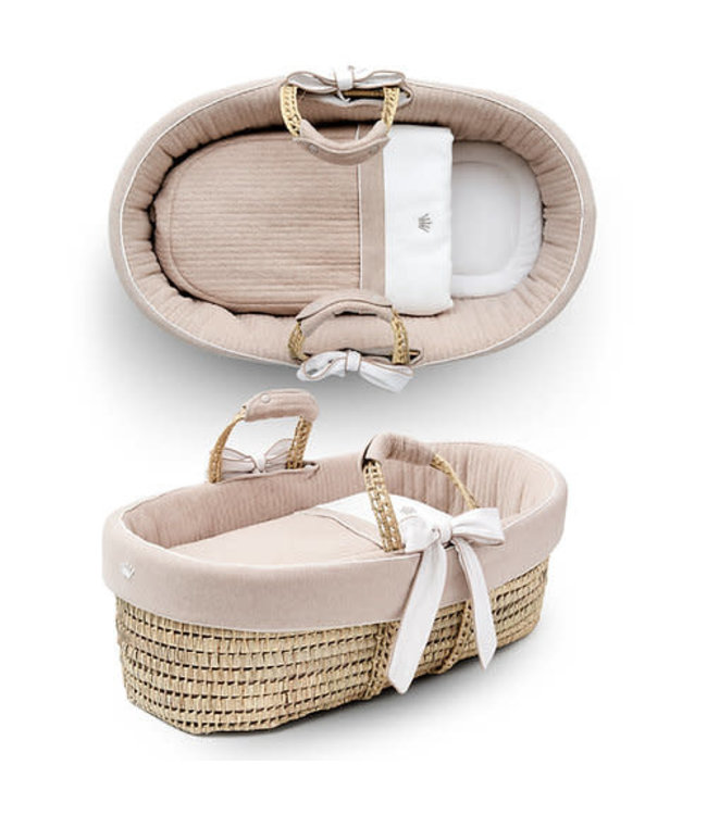 First First - mozes basket   ELLA ESSENTIALS BEIGE - beige