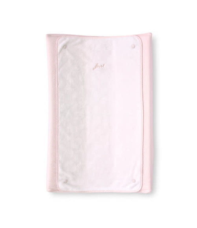 First First - changing pad cover & towel ALIX CRYSTAL PINK - blushpink