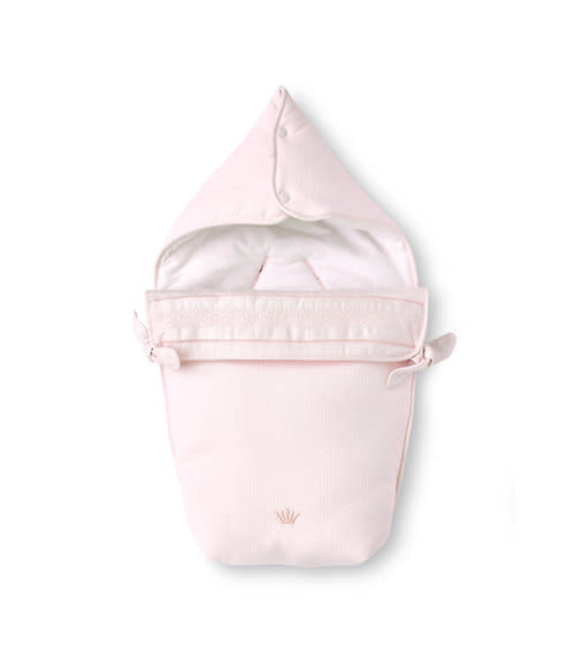 First First - angels nest for car seat NOA CRYSTAL PINK - blushpink