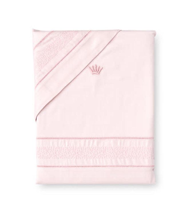 First First - duvet cover for bed ROSI CRYSTAL PINK - blushpink